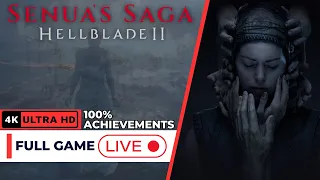 Senua's Saga: Hellblade 2 [FULL GAME] 100% Achievements LIVE | 4K Gameplay
