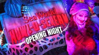 Howl O Scream San Diego 2021 OPENING NIGHT | NEW EVENT at SeaWorld San Diego | Full Experience