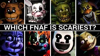 Which FNAF is Scariest? (Ranking EVERY Five Nights at Freddy's)