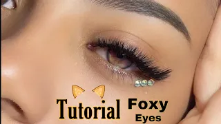 Como hacer Foxy Eyes PASO A PASO 😱 (COMPLETO) al estilo Marilyn Monroe