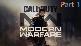 Прохождение Call of Duty Modern Warfare (2019) Часть 1 - No Commentary (COD MW)