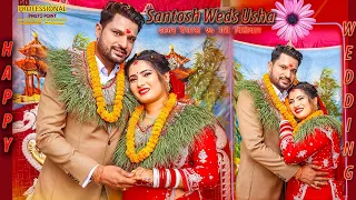 Santosh Weds Usha II Full Wedding Ceremony II Professional Photo Point II