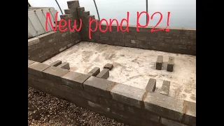 4000 gallon Quarantine pond PART 2!!