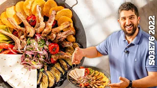 Ramin Nuriyev | 🥘Sac Tavada Tərəvəsli Quzu Qabırqa 🍧Çiyələk Mürəbbəsi 🥗Tərəvəzli Pendirli Salat