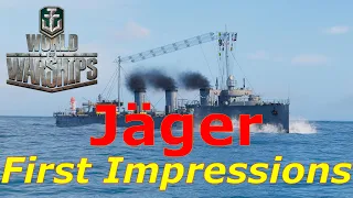 World of Warships- Jäger First Impressions: This Thing Is INSANE