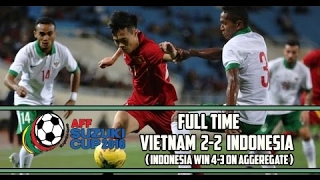 Vietnam vs Indonesia 2-2 Full Highlights | Semi Final AFF Suzuki Cup 2016 Leg-2 - K