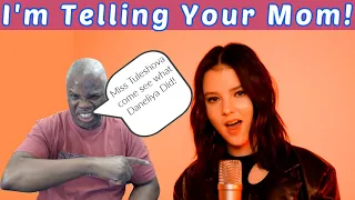 American Reaction to Daneliya Tuleshova River (Bishop Briggs cover)