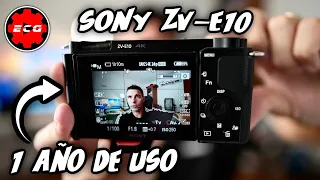 Sony ZV-E10 lo bueno 👍🏻 y lo malo 👎🏻 en 1 año de uso