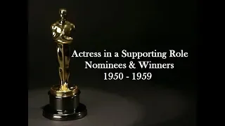 Academy Awards: Oscars Nominees and Winners: Actress in a Supporting Role 1950 - 1959