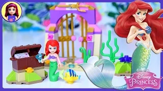 Ariel's Amazing Treasures Lego Disney Princess Build Review Play - Kids Toys