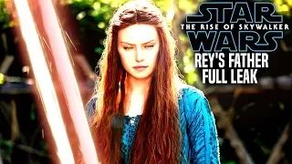 The Rise Of Skywalker Rey's Father FULL Leak Revealed! (Star Wars Episode 9)