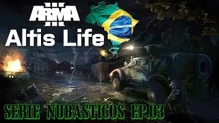 ARMA 3 ALTIS LIFE BRASIL - Polícia 24 Horas / Mega Explosão (Série Nubasticos Part 3)