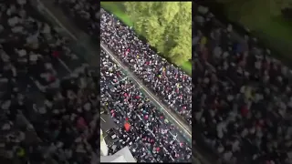 Τεράστια διαδήλωση στο Λονδίνο υπέρ της Παλαιστίνης