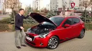 Первый тест+ тест-драйв  MAZDA 2 2015