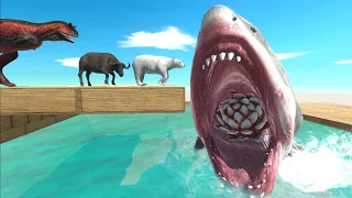 Jump Over Aquatics Tank - Animal Revolt Battle Simulator