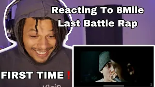 (FIRST TIME) Reacting to 8Mile Last Battle Rap Scene