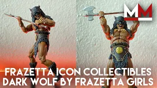 Frazetta Dark Wolf Icon Collectibles by Frazetta Girls