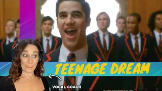 Vocal Coach Reacts To GLEE - Teenage Dream | WOW They Were ...