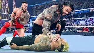 Roman Reigns Brother Xyon Quinn Return & Attack Jimmy and Jey Uso at WWE Smackdown 2023 Highlights
