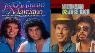 JOÃO MINEIRO E MARCIANO, MILIONÁRIO E JOSÉ RICO MÚSICAS E MODAS APAIXONADAS GRANDES pt01 HISTÓRIAS