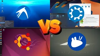 Ubuntu VS  Kubuntu VS  Xubuntu VS  Lubuntu (22.04 LTS) (RAM Consumption)