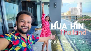 Hua Hin Thailand | Baba Beach Club Hua Hin | Best Stay for Honeymoon | Offbeat location of Thailand