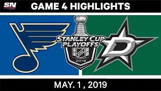 NHL Highlights | Blues vs. Stars, Game 4 – May 1, 2019