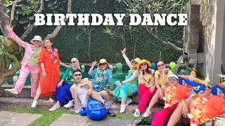 BIRTHDAY DANCE  - line dance demo by WDG class
