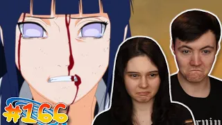 HINATA VS PAIN!!! | My Girlfriend REACTS to Naruto Shippuden EP 166  (Reaction/Review)