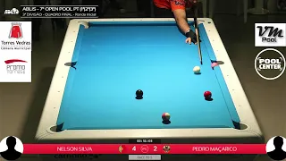 7º Open Pool PT 3ª Divisão - Pedro Maçarico VS Nelson Silva - 1/16