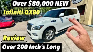 These Infiniti QX80’s Once Sold for $80,000 NEW | Here’s one for $31,000 Years Later - Full Tour HD!