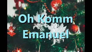 Oh Komm Emanuel (O Come, O Come Emmanuel) -Karaoke Flöte Instrumental Christmas John Mason Neale V6