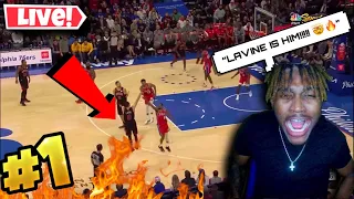 LAVINE 11 THREE'S!!!!! BULLS at 76ERS 2023 NBA Full Game Highlights Reaction!