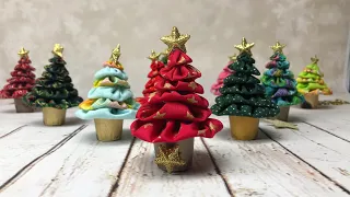 EASY DIY tutorial facilissimo how to make little Christmas tree