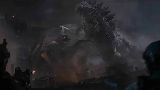 Godzilla vs MUTOs - HD Brightened - Godzilla 2014