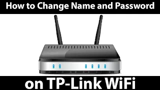 How to Change Name and Password on TP-Link WiFi ( WiFi Security)