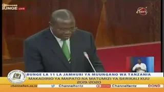 #LIVE BUNGENI DODOMA:  MAKADIRIO YA MAPATO NA MATUMIZI YA SERIKALI KUU 2019/2020 -13.06.2019