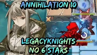 [Arknights] Annihilation 10 Dossoles Water Gate - Legacy/OG Operators Only (No 6 ⭐)