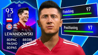TOTGS Lewandowski Review | FIFA 22 93 Lewandowski Player Review