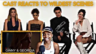 GINNY & GEORGIA CAST REACT TO SEASON 2'S WILDEST MOMENTS🤣| GINNY & GEORGIA REACTION MARATHON (EP.3)