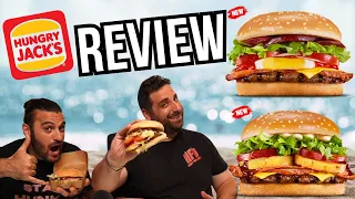 New Hungry Jack's Aussie Whopper & Tropical Whopper | Review | Episode 78