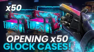 OPENING x50 GLOCK CASES ON DADDYSKINS! *THIS BATTLE WAS CRAZY*