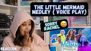 VOICEPLAY - The Little Mermaid Medley (ft. Rachel Potter) I REACTION !!! FIRST TIME REACTING