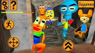 НОВЫЙ БАГ СОСЕДЕЙ! обновленная Игра СПАНЧ боб ДЕЛАЮ КОНЦОВКУ - SpongeBob Escape