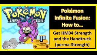 Pokémon Infinite Fusion - How to get HM04 Strength and perma-Strength! Annoying Donphan Quest...