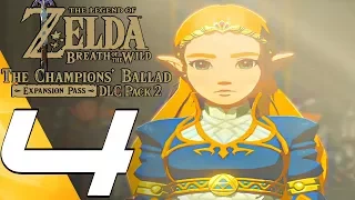 Zelda Breath of The Wild Champions Ballad - Gameplay Walkthrough Part 4 - Daruk's Song