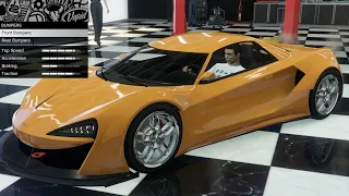 GTA 5 - Past DLC Vehicle Customization - Progen Itali GTB Custom (McLaren 570s / Trion Nemesis)