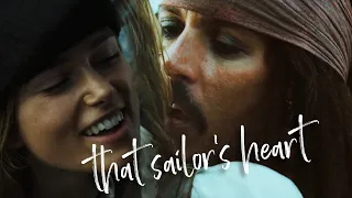 jack & elizabeth || that sailor's heart
