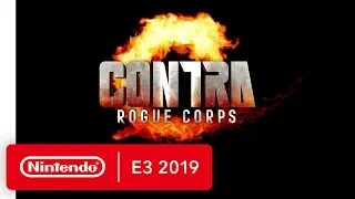 CONTRA ROGUE CORPS - Nintendo Switch Trailer - Nintendo E3 2019