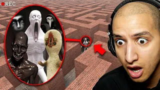 if you see SCP CREATURES in a MAZE.. RUN AWAY FAST!